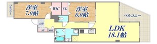 セレッソコート御影山手の物件間取画像